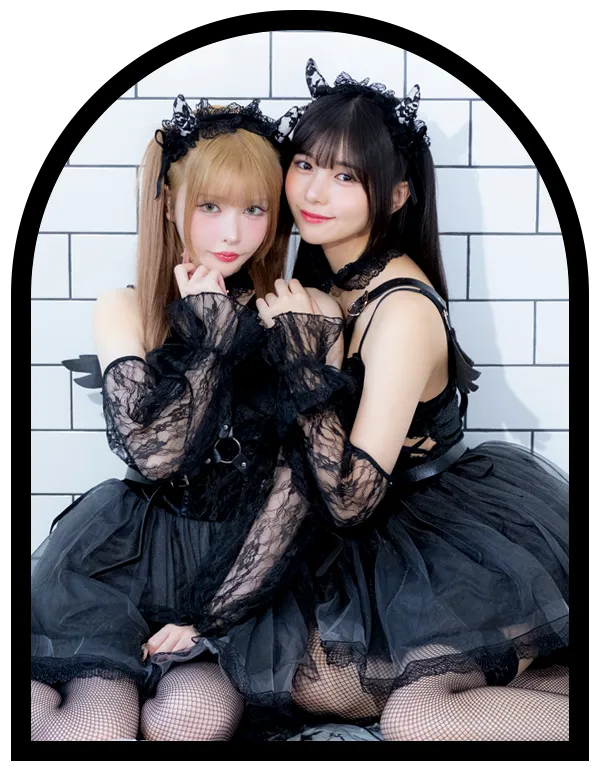 ガーリーデビルハロウィンコスプレ