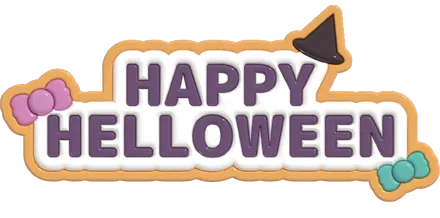 飾りハッピーハロウィン