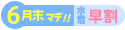 水着超早割