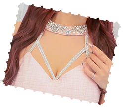 ミニドレス ツイード バストコード 谷間 くびれ透け ビジュー ホルターネック タイト キャバドレス