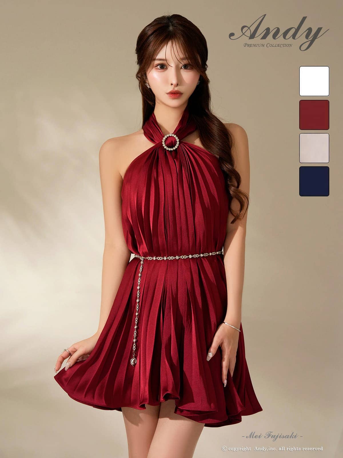 Andy アンディ 高級キャバドレスのカラーバリエーション画像2