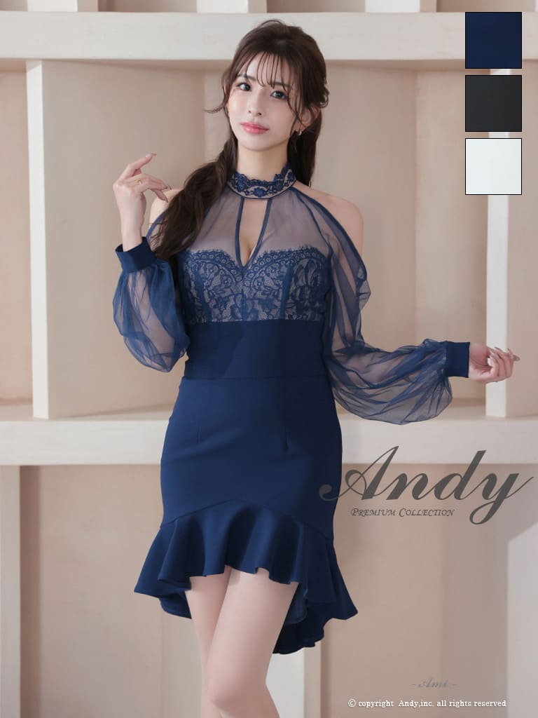 Andy アンディ 高級キャバドレスのカラーバリエーション画像1