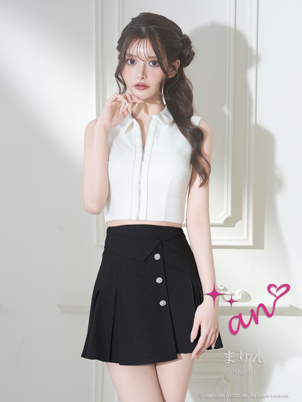 Andy アンディ 高級キャバドレスのカラーバリエーション画像1