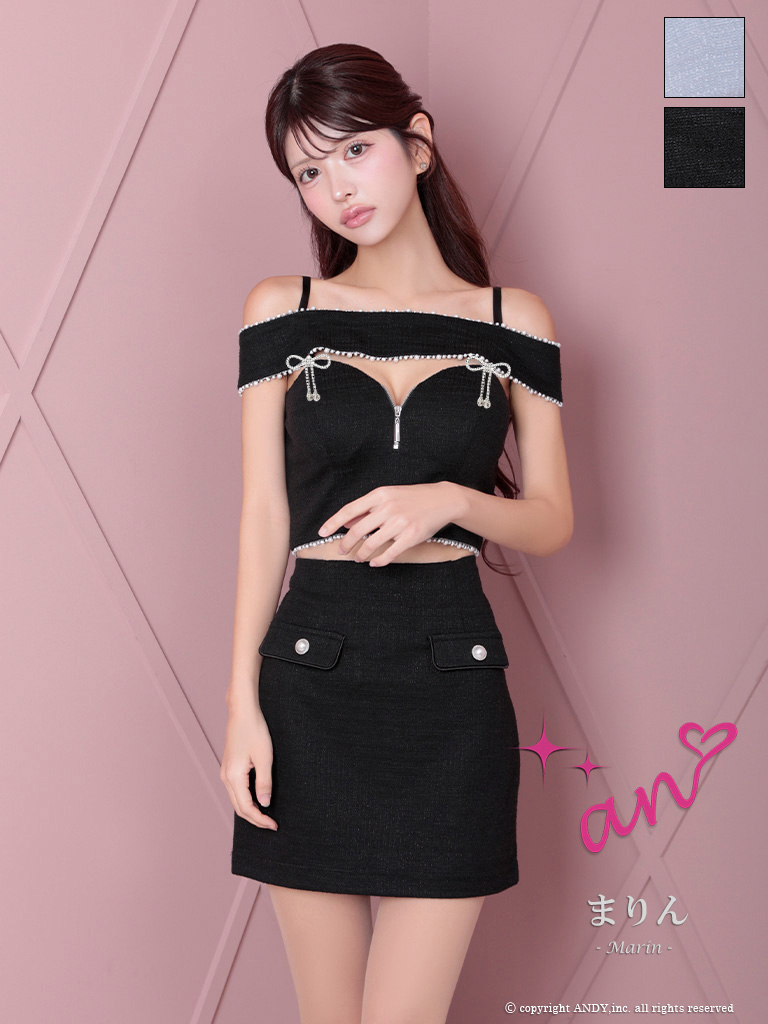 Andy アンディ 高級キャバドレスのカラーバリエーション画像1