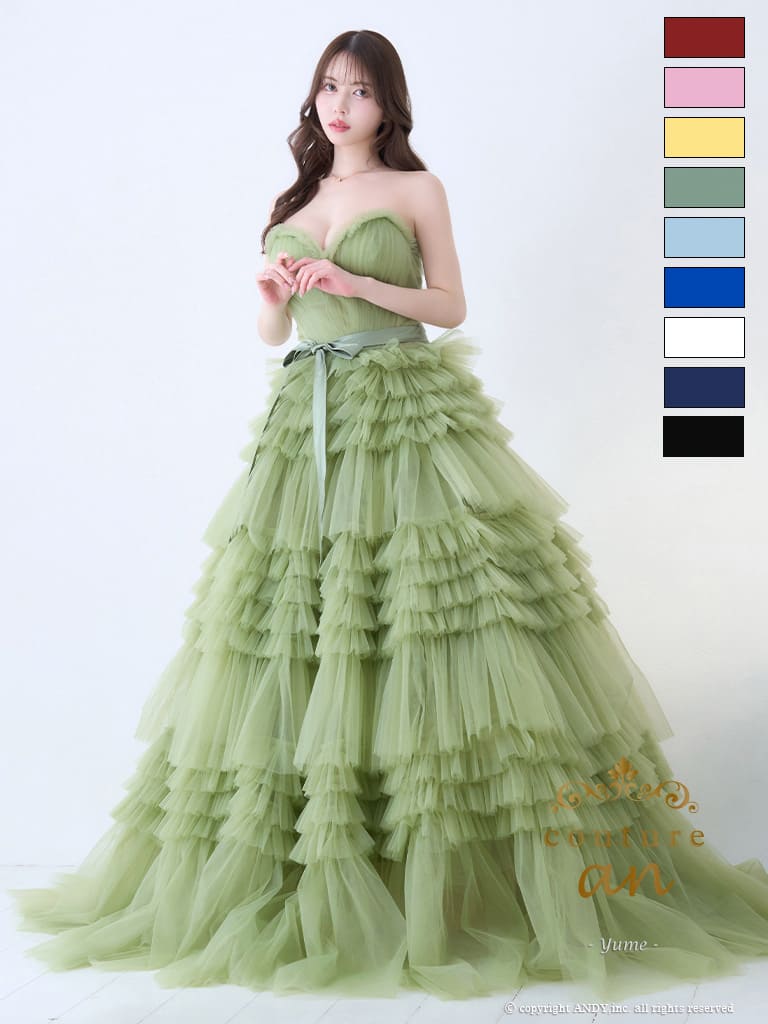 Andy アンディ 高級キャバドレスのカラーバリエーション画像1