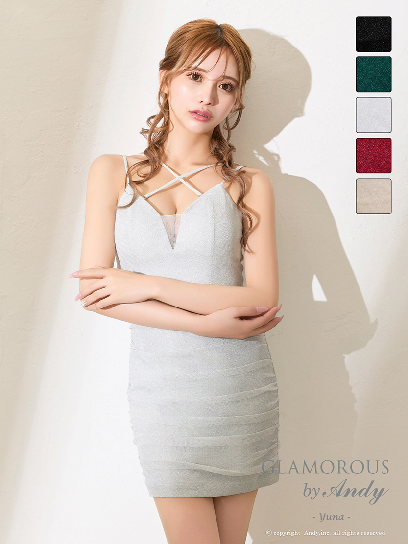 Andy アンディ GLAMOROUS グラマラス 高級キャバドレスのカラーバリエーション画像1