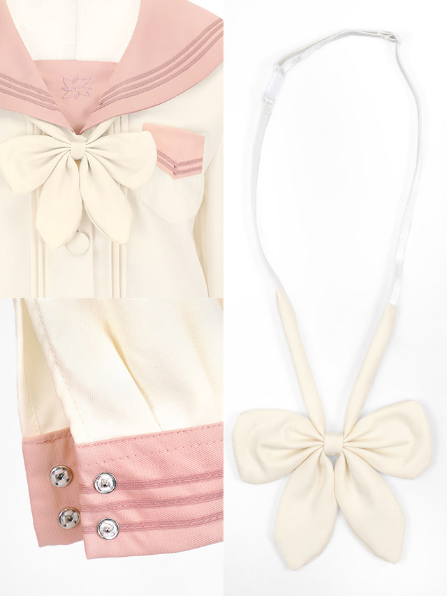 コスプレ 制服 3点set セーラー ミニスカート 学生服 (トップス/スカート/スカーフ)【ハロウィン】[tk-hwjk27001]のデティール画像1