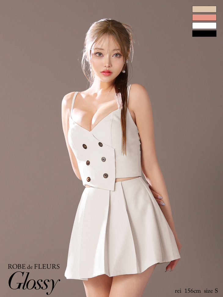 ROBE de FLEURS Glossy グロッシー 高級キャバドレス