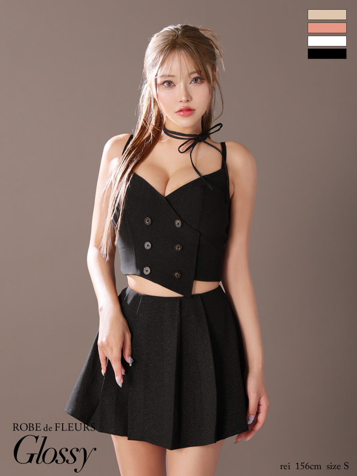 ROBE de FLEURS Glossy グロッシー 高級キャバドレス