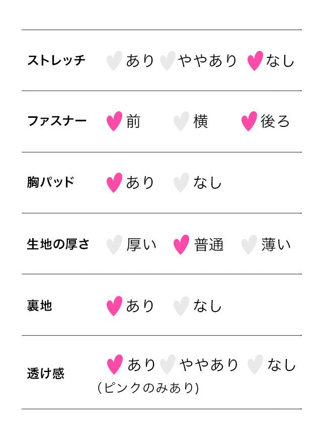 パールビジュー キャミソール ハートカット バストジップ 谷間見せ ウエストベルト ツイード パステル タイトミニドレスのスペック表