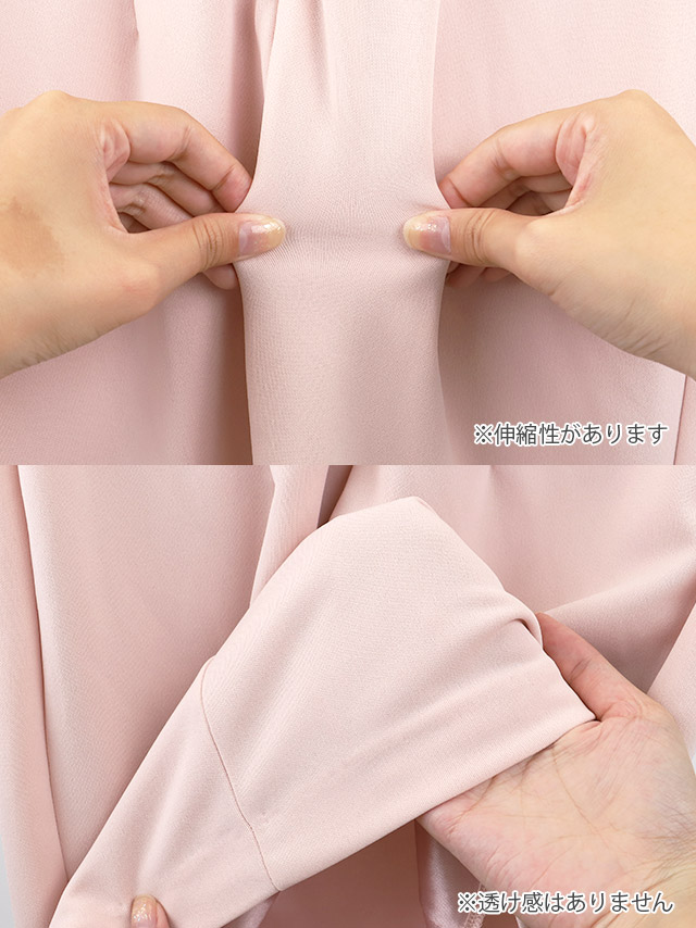 韓国ドレス ミニドレス ネックリボン 襟付き 半袖 パフスリーブ バストカット ギンガムチェック柄 谷間魅せ Aライン キャバドレスのディティール2