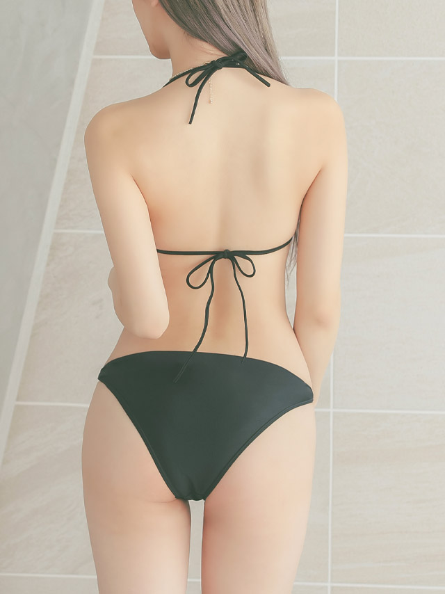 ゴージャスチェーン付きセクシービキニのサイドバッグ画像