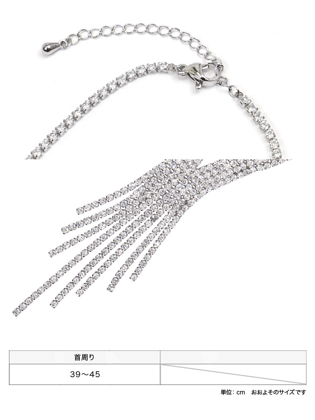 ゴージャス ビジュー アクセサリー ネックレス