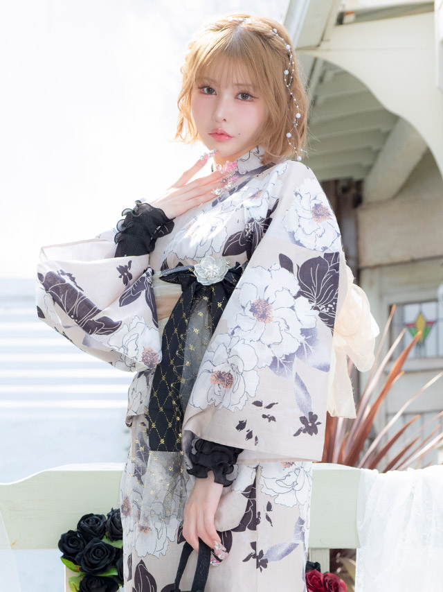 プリーツ シフォン フリル カフス