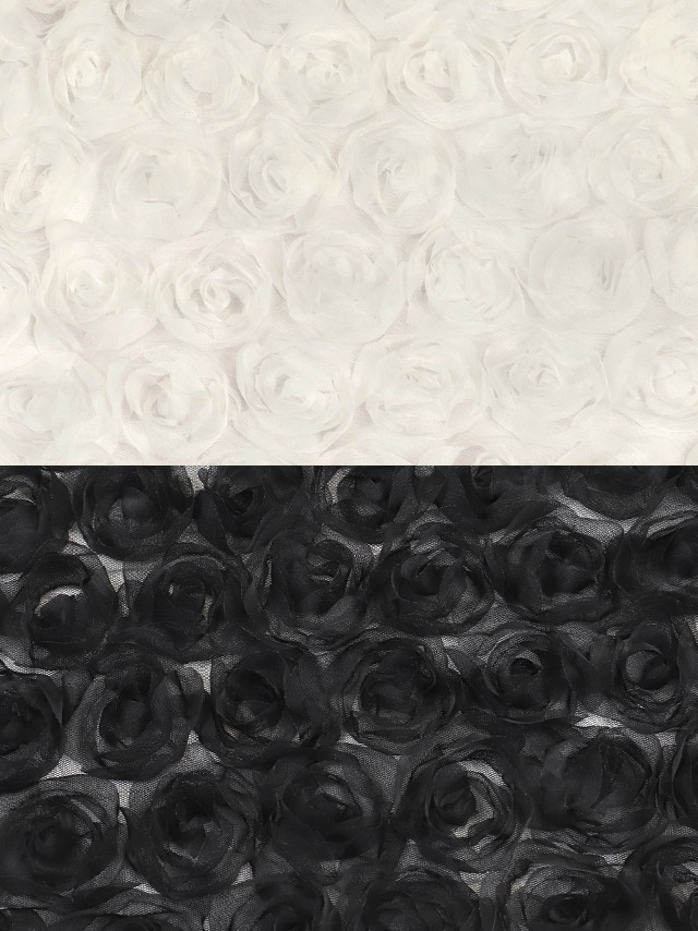 3Dフラワー シフォン ボリューム 兵児帯