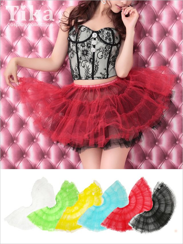 コスプレ 小物 ふわふわパニエ