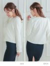 イメージ画像3 パール×チェーンデザイン長袖ボレロ