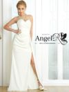 Angel-R エンジェルアール 高級サイドカットベアトップマーメイドロングドレス