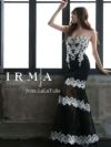 IRMA イルマ 高級刺繍レース×シースルータイトロングドレス