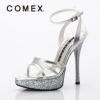 キャバヒール メイン画像 COMEX コメックス シルバートラップサンダル