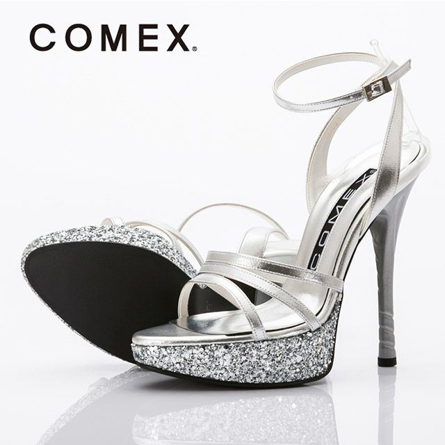 キャバヒール イメージ3 COMEX コメックス シルバートラップサンダル