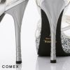 キャバヒール イメージ5 COMEX コメックス シルバートラップサンダル