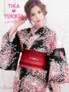 イメージ画像2 浴衣飾り帯紐  パール×クリスタルビーズ付き飾り帯紐 10色展開  ブルー パープル チェリーピンク レッド イエロー ベビーピンク グリーン ライトブルー シルバー ホワイト