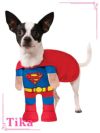 コスプレ衣装 ペット用 スーパーマンドッグハロウィン コスプレ   小型犬~中型犬