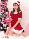 クリスマス コスプレ Aラインシンプルサンタ
