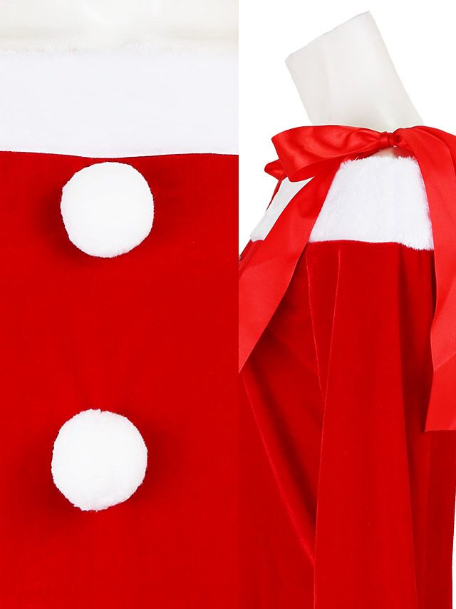 イメージ画像8 リボンストラップオフショルサンタコス