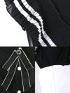 ワケありセール Tika ティカ セーラー服デザインフリルセットアップミニドレス (ブラック×ホワイト/ホワイト×ブラック) (Sサイズ/Mサイズ/Lサイズ)