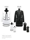 ワケありセール Tika ティカ ツイードデザインワンピーススーツ (ホワイト/ブラック) (Sサイズ/Mサイズ/Lサイズ/XLサイズ)