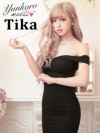 イメージ画像3 キャバドレス ロング  Tika ティカ ゆんころ着用 オフショル マーメード ロングドレス ホワイト ピンク チェリーピンク レッド ブルー パープル ブラック S?XLサイズ キャバ ドレス 大きいサイズ エレガント ロングワンピース 白 赤 青 紫 黒 通販