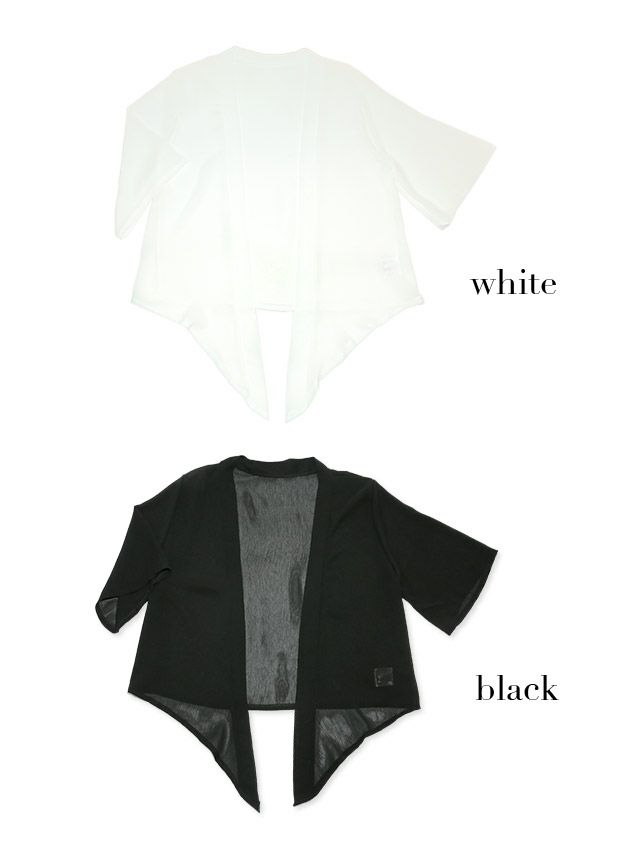 イメージ画像5 シンプル五分袖ボレロ