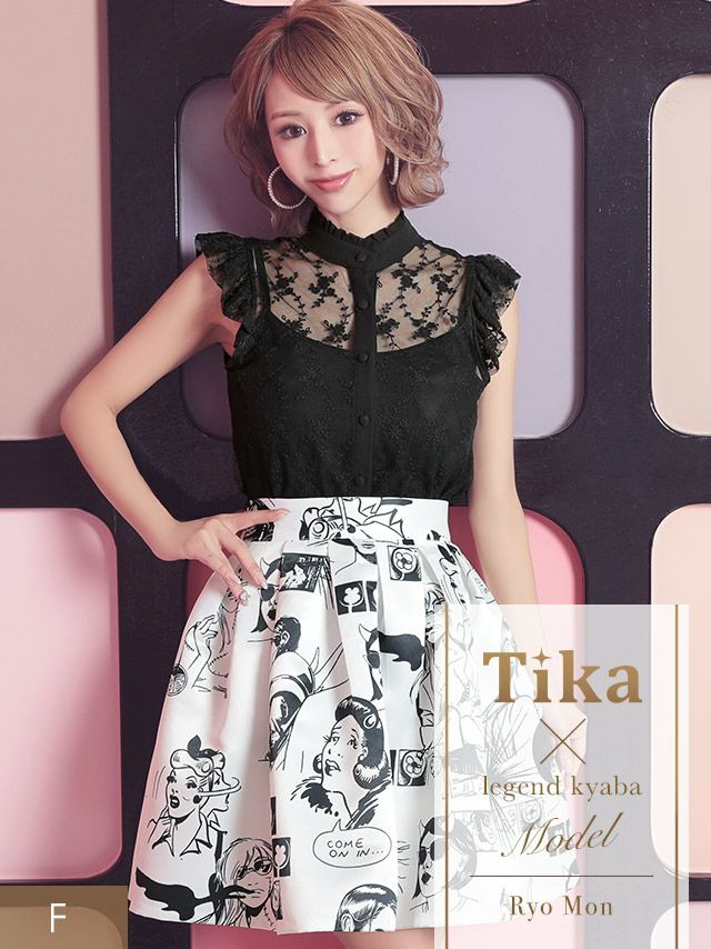 ♡キャバドレス Tika 門りょうモデル♡ - フォーマル