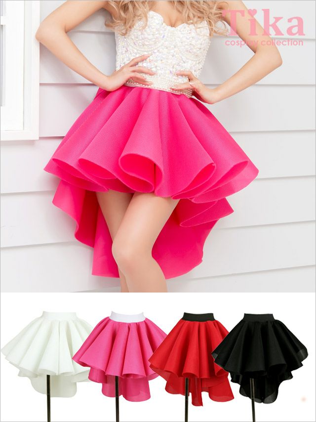 メイン画像 コスプレ スカート メッシュフィッシュテールフレアスカート ボリューム ダンス衣装 大人 可愛い 人気 安い 通販