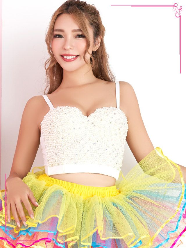 イメージ画像4 コスプレ スカート メッシュフィッシュテールフレアスカート ボリューム ダンス衣装 大人 可愛い 人気 安い 通販