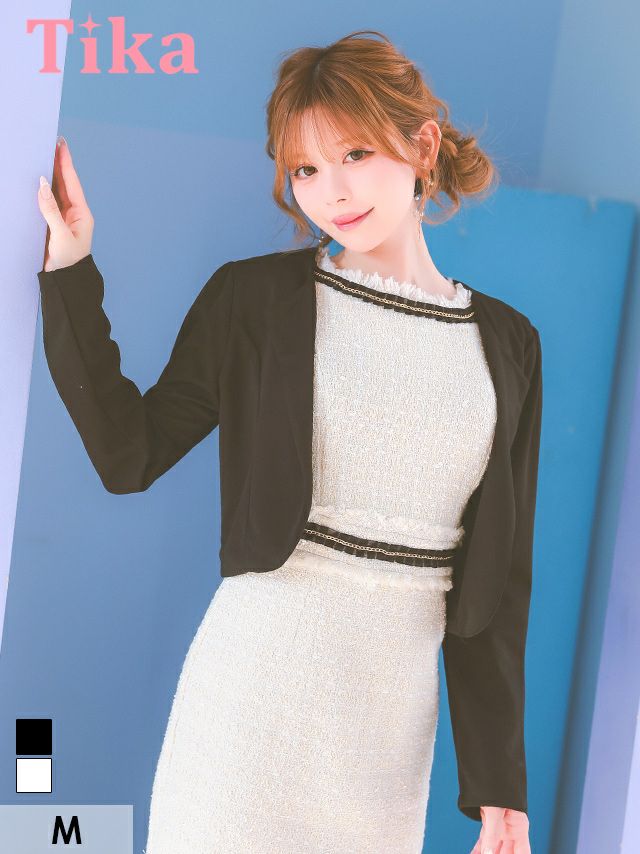 イメージ画像5 ノーカラーボレロジャケット