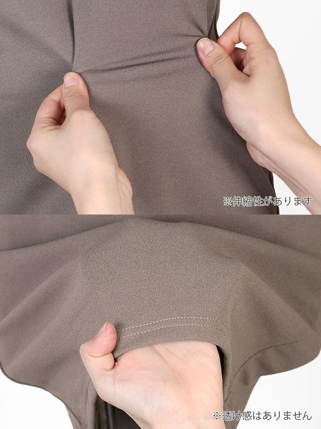 イメージ画像11   キャバドレス 大きいサイズ Tika ティカ 明日花キララ着用 ネックリボン ドット ブラック レース オープンショルダー タイト ミニドレス ブラック×ワインレッド ブラック×グレー S?XLサイズ キャバ ドレス タイトドレス ナイトドレス ミニ ひざ丈 キャバ嬢 キャバクラ 通販