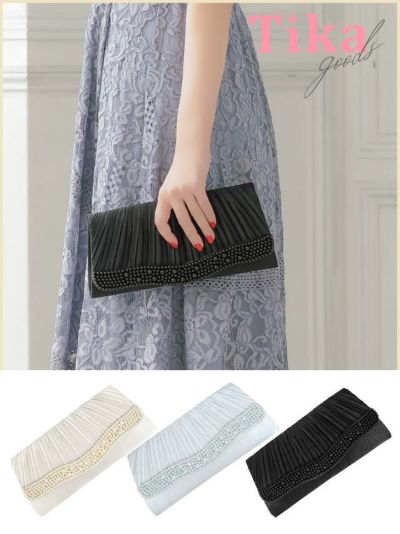 フラワー刺繍スパンコールワンショルダーふわふわチュール A フラワー刺繍スパンコールワンショルダーふわふわチュール A