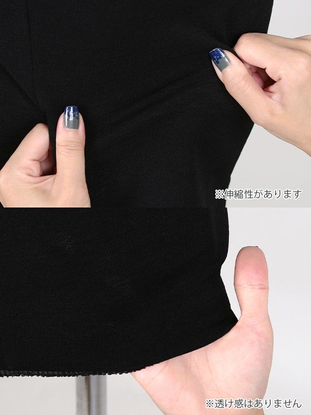 イメージ画像9 キャバドレス 韓国 [Tika/ティカ]明日花キララ着用 ドット フラワー レース パフスリーブ サロペット風 タイト ミニドレス ホワイト×ブラック S?Lサイズ 韓国ドレス キャバ ドレス 大きいサイズ ミニ 膝丈 キャバワンピ 私服 シンプル ワンピース 白 黒 通販