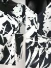 イメージ画像6 キャバドレス 激安 Tikaholic ティカホリック 中尾みほ着用 ウエスト リボン 総柄 カシュクール タイト スリットドレス ブラック×チェック S?XLサイズ キャバ ドレス 大きいサイズ タイトドレス ナイトドレス キャバ嬢 キャバクラ ラウンジ スナック 安い 通販