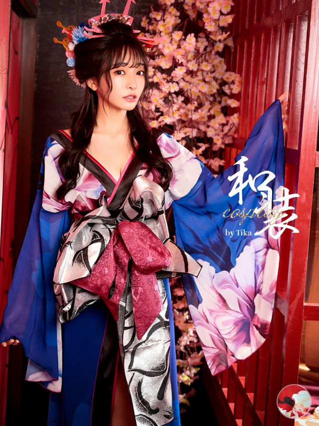 コスプレ衣装 和風テイスト花魁コスプレ1点セット