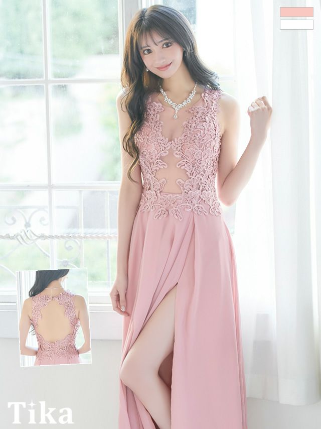 Aラインロングドレス | キャバドレス通販 TIKA(ティカ)【公式】 