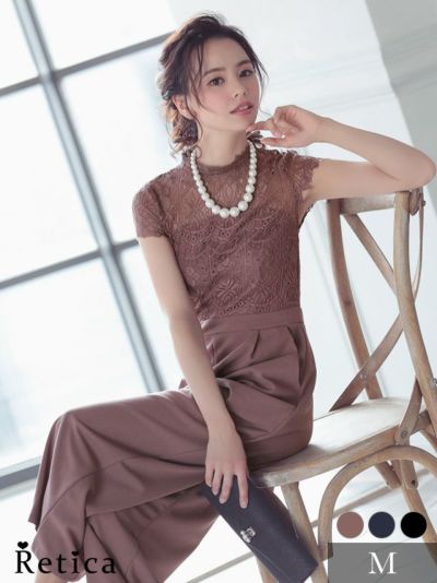 [SALE] クルーネックレース切り替えパン...
