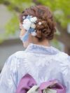 イメージ画像7 髪飾り ヘアアクセサリー ヘアアクセ カラフル 花 フラワー お花 玉 タッセル セット 9点セット レッド ブルー 大人 子供 浴衣 着物 赤 青 Uピン コサージュ