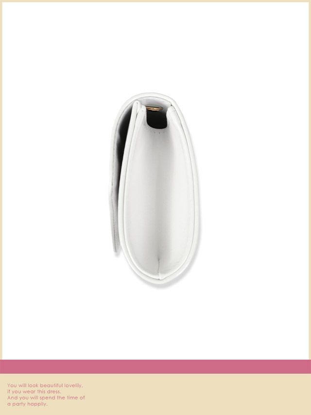 バッグ クラッチバッグ 鞄 カバン ミニバッグ ショルダーバッグ レディース Tika ティカ 2Wayエナメルシンプルクラッチミニバッグ