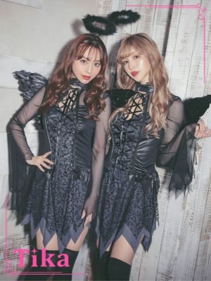 [コスプレ] ダークブラックツイン袖あり体型...