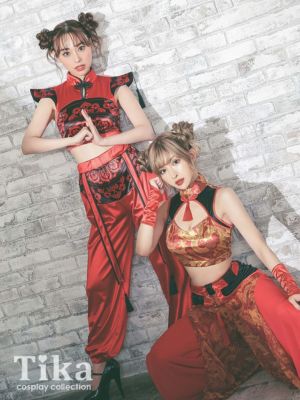 [コスプレ] 美スタイルロング丈セクシーへそ...