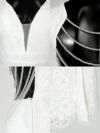 ロングドレス タイト キャバドレス 大きいサイズ セクシー Tika ティカ バックビジューデザインロングスリットタイトドレス